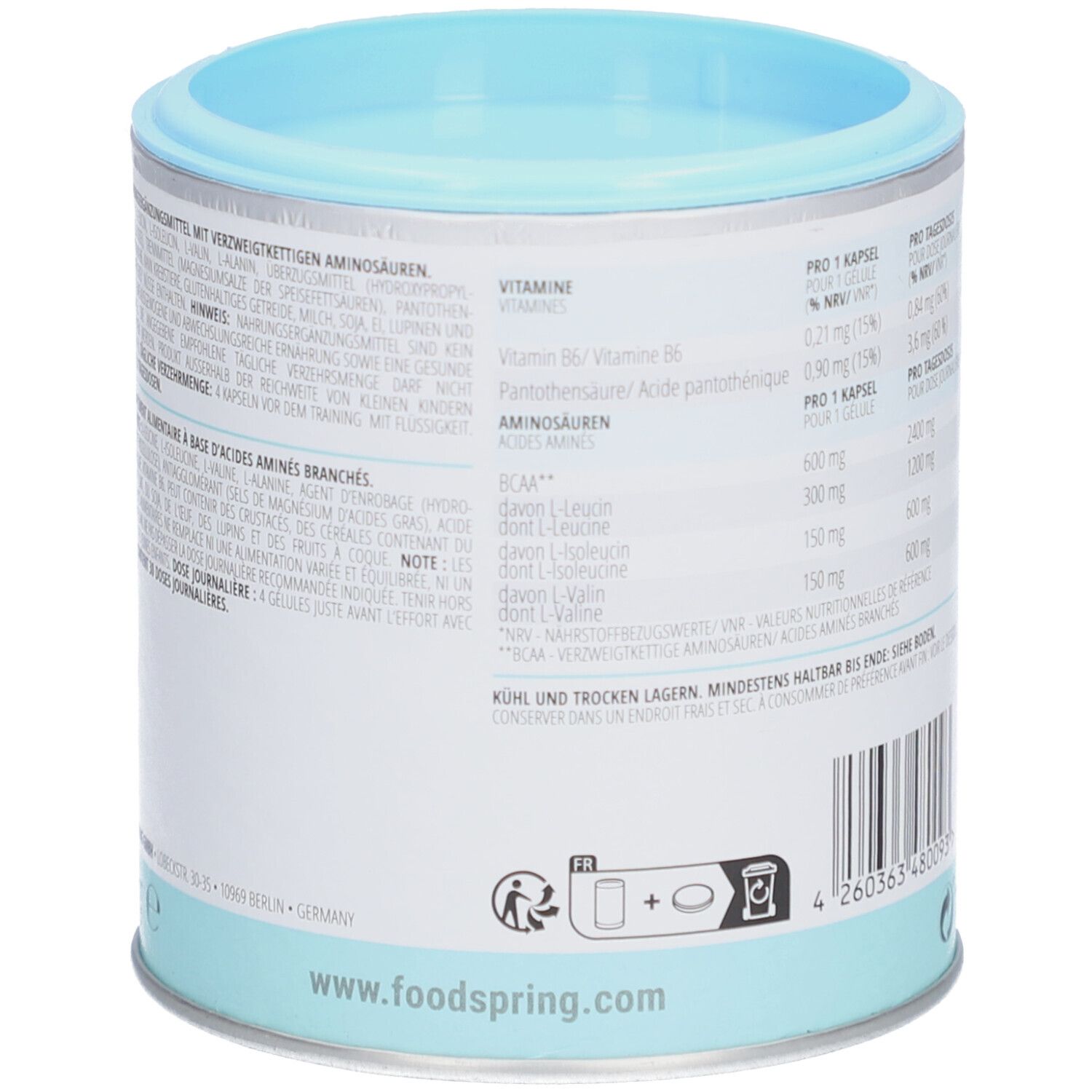 foodspring® BCAA Kapseln