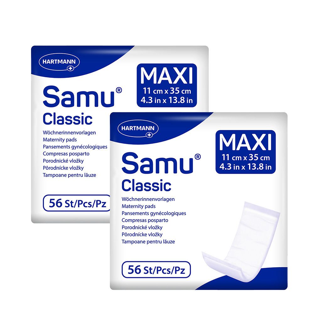 Samu® Wöchnerinnen Vorlagen Classic maxi 11x35 cm