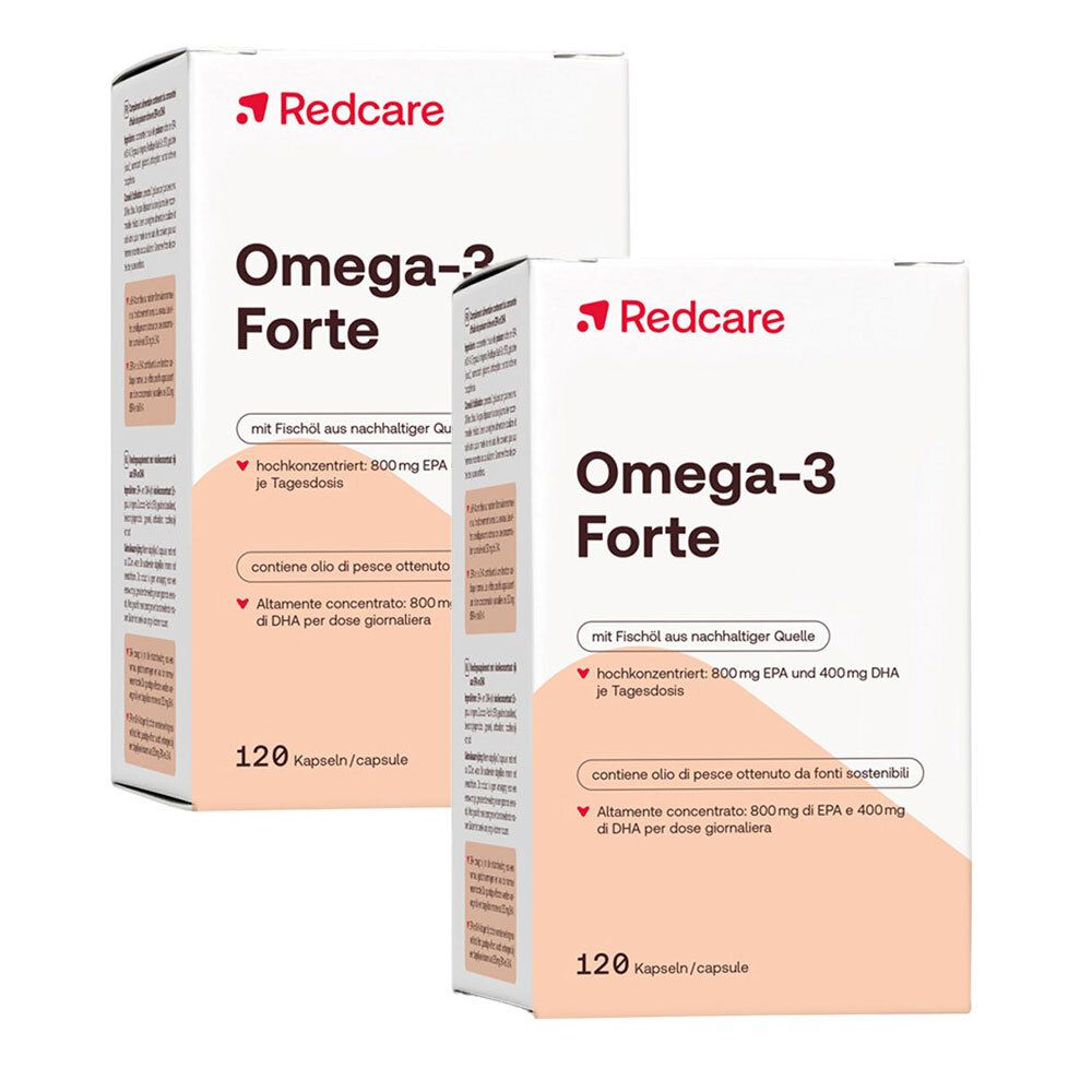 Redcare Omega-3 Forte Kapseln