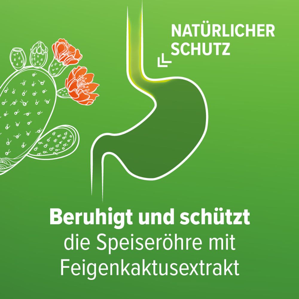 Refluthin® bei Sodbrennen - Fruchtgeschmack - Schnelle Hilfe bei Reflux - Schützt die Speiseröhre - gut verträglich