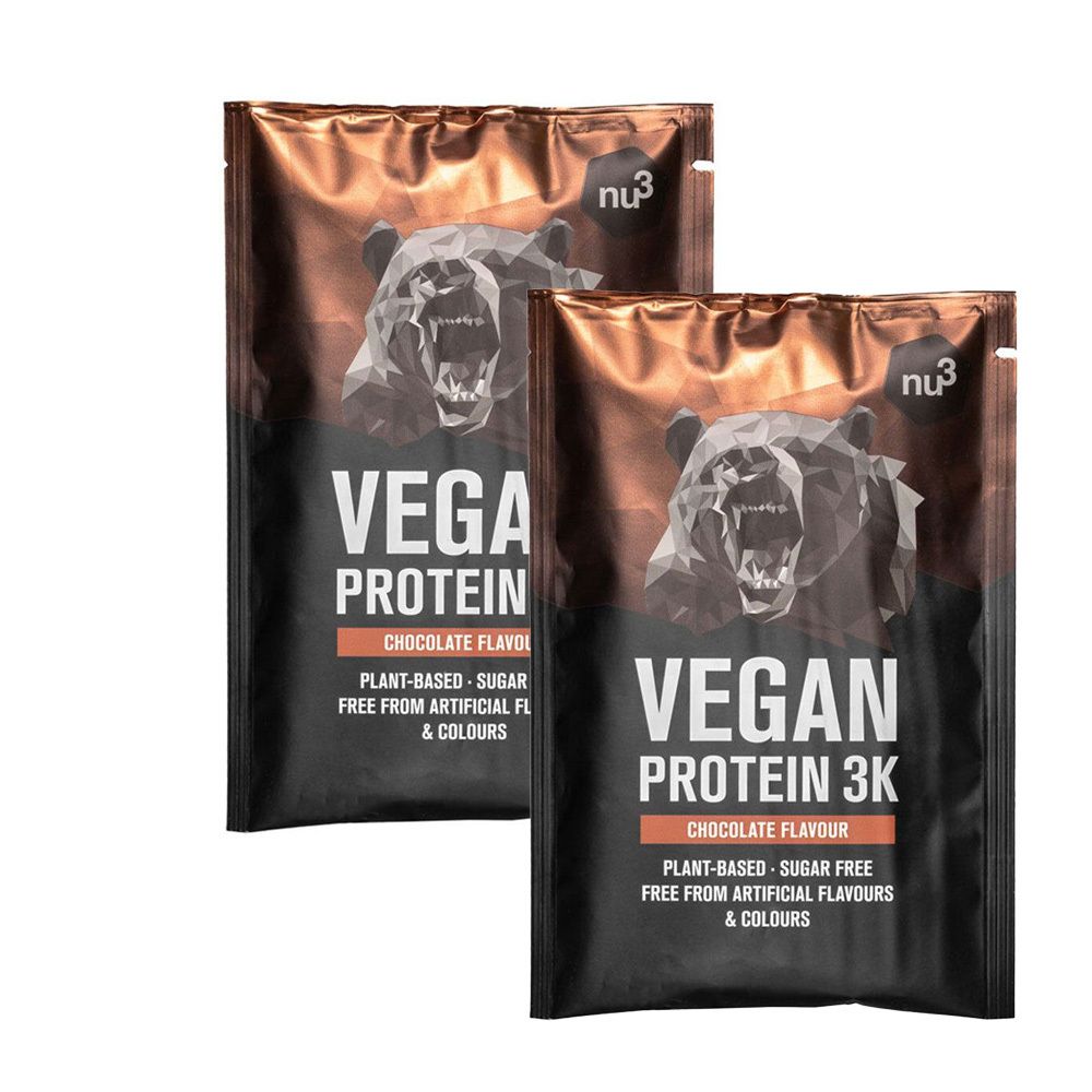 nu3 Vegan Protein 3K Schokolade Probierpaket