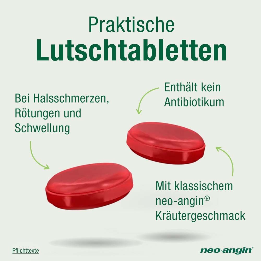 neo-angin Halstabletten - bei Halsschmerzen & Halsentzündungen