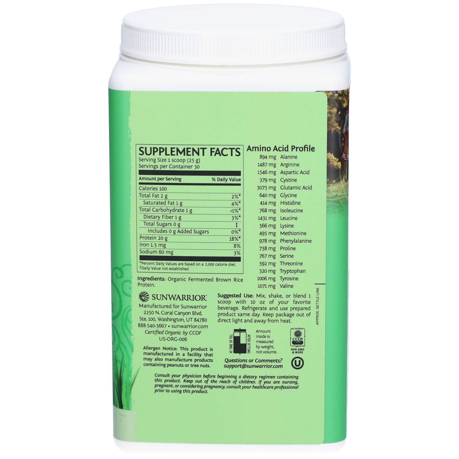 Sunwarrior® Classic Protein Natural