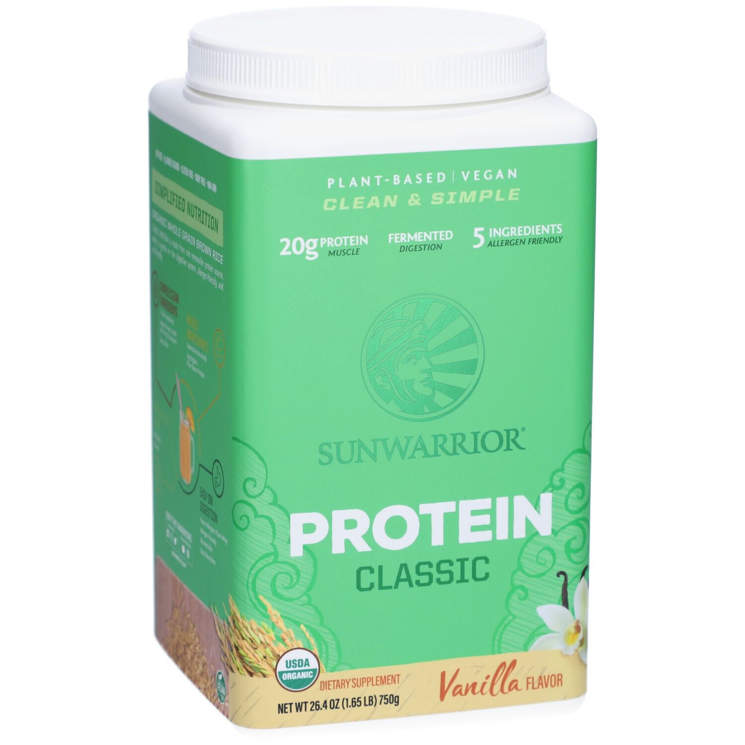 Sunwarrior® Classic Protein Vanilla