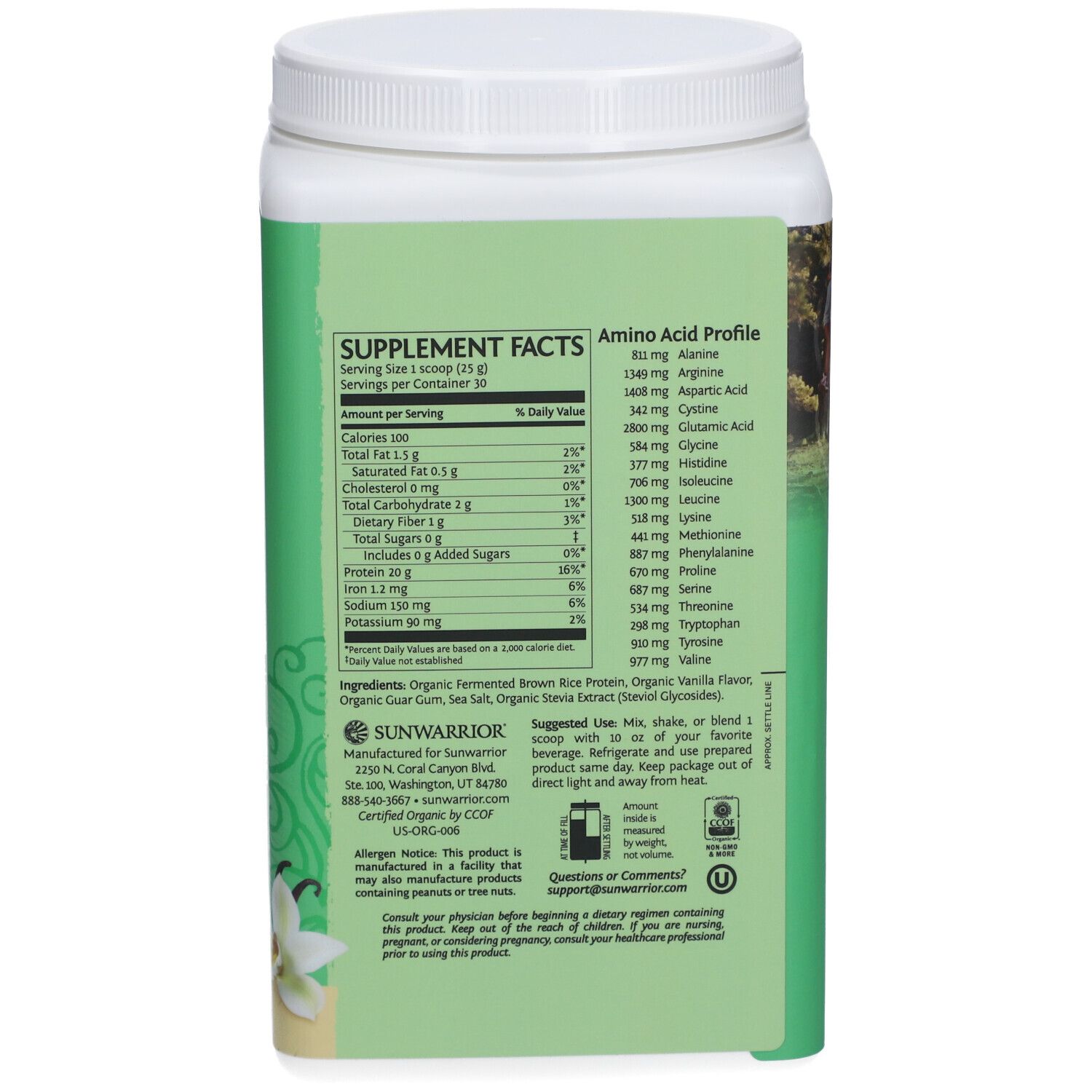 Sunwarrior® Classic Protein Vanilla