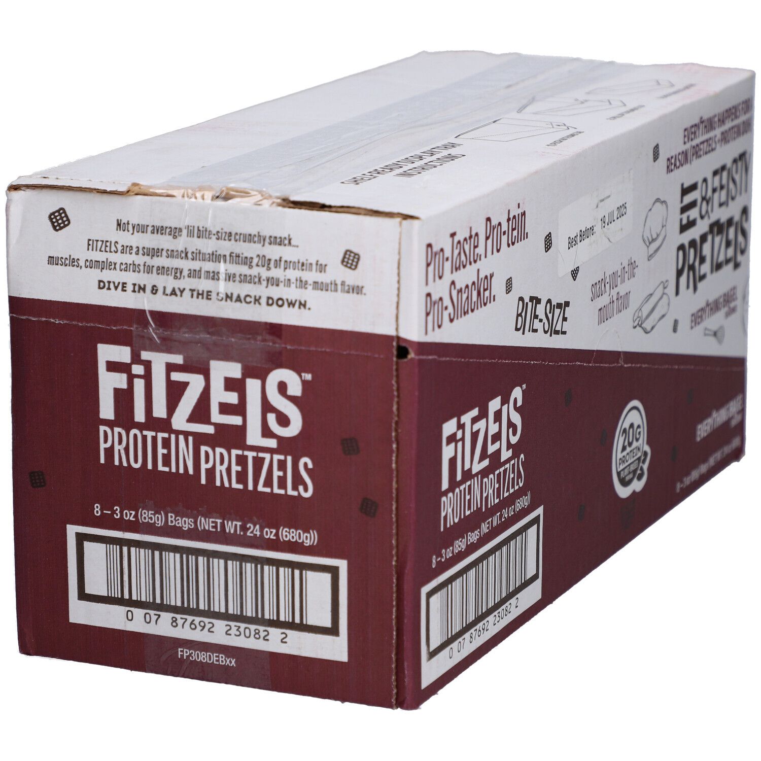 Lenny & Larry's Protein Pretzels Everything Bagel