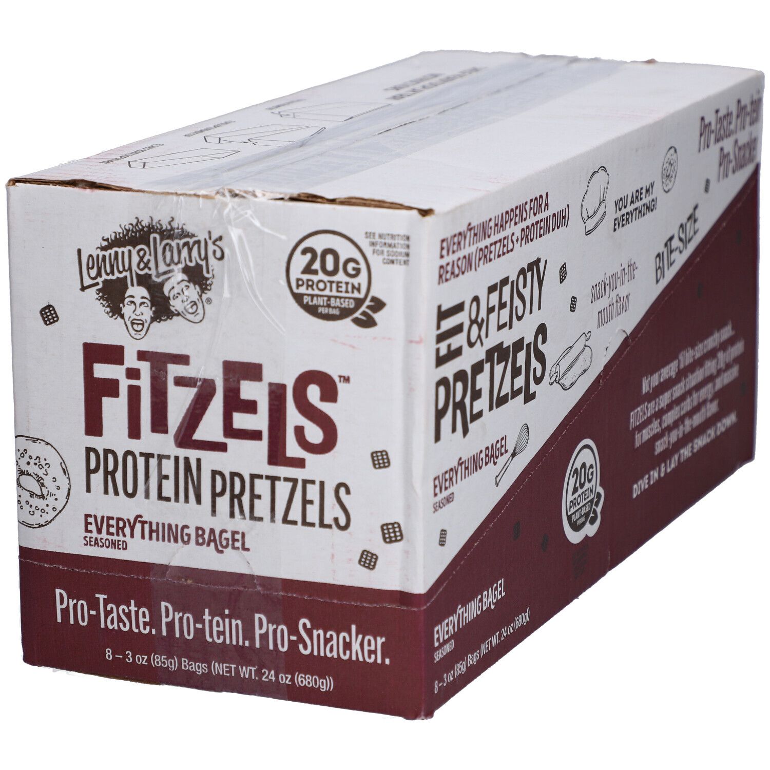 Lenny & Larry's Protein Pretzels Everything Bagel