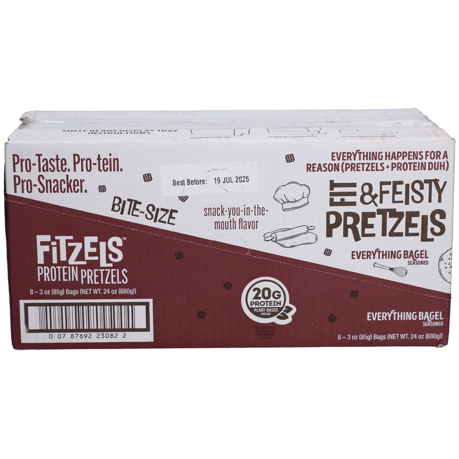 Lenny & Larry's Protein Pretzels Everything Bagel