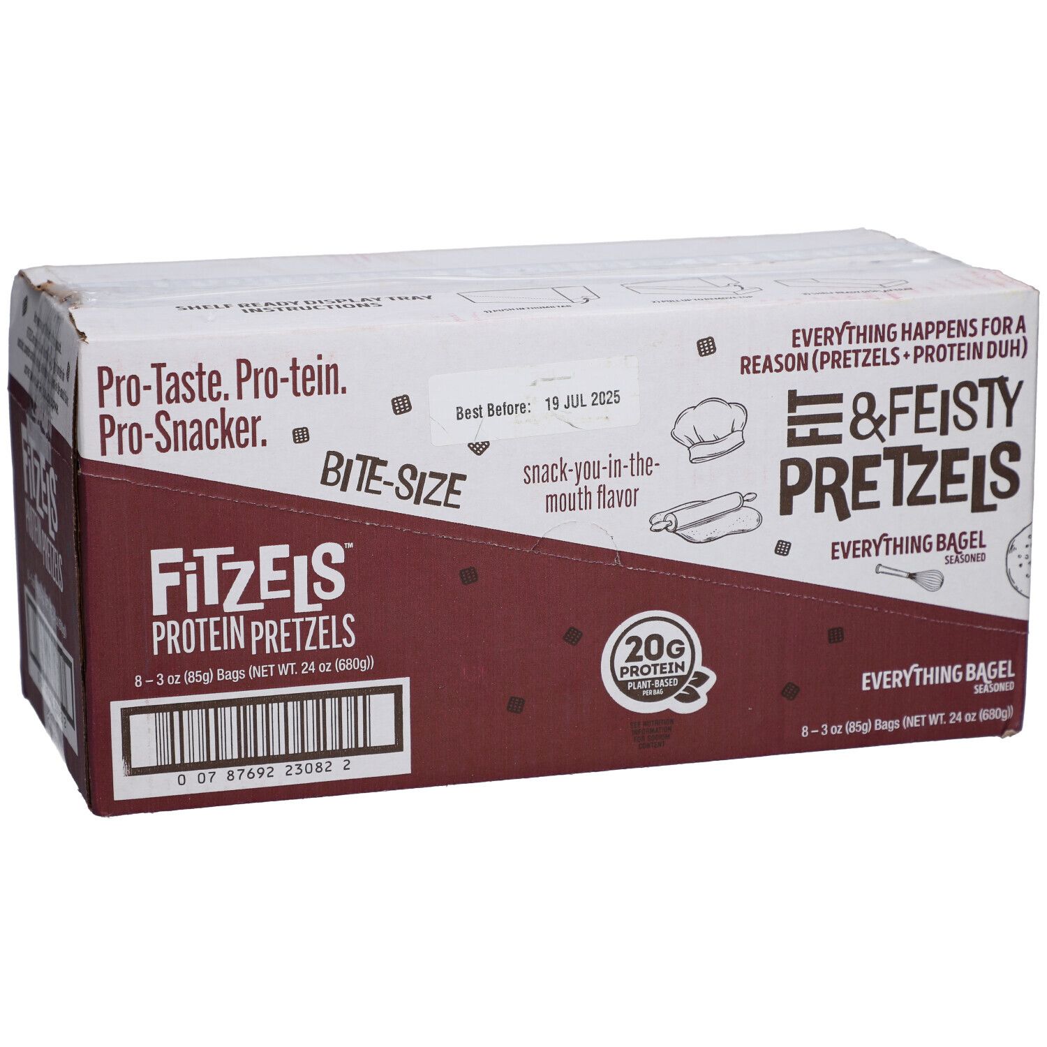 Lenny & Larry's Protein Pretzels Everything Bagel