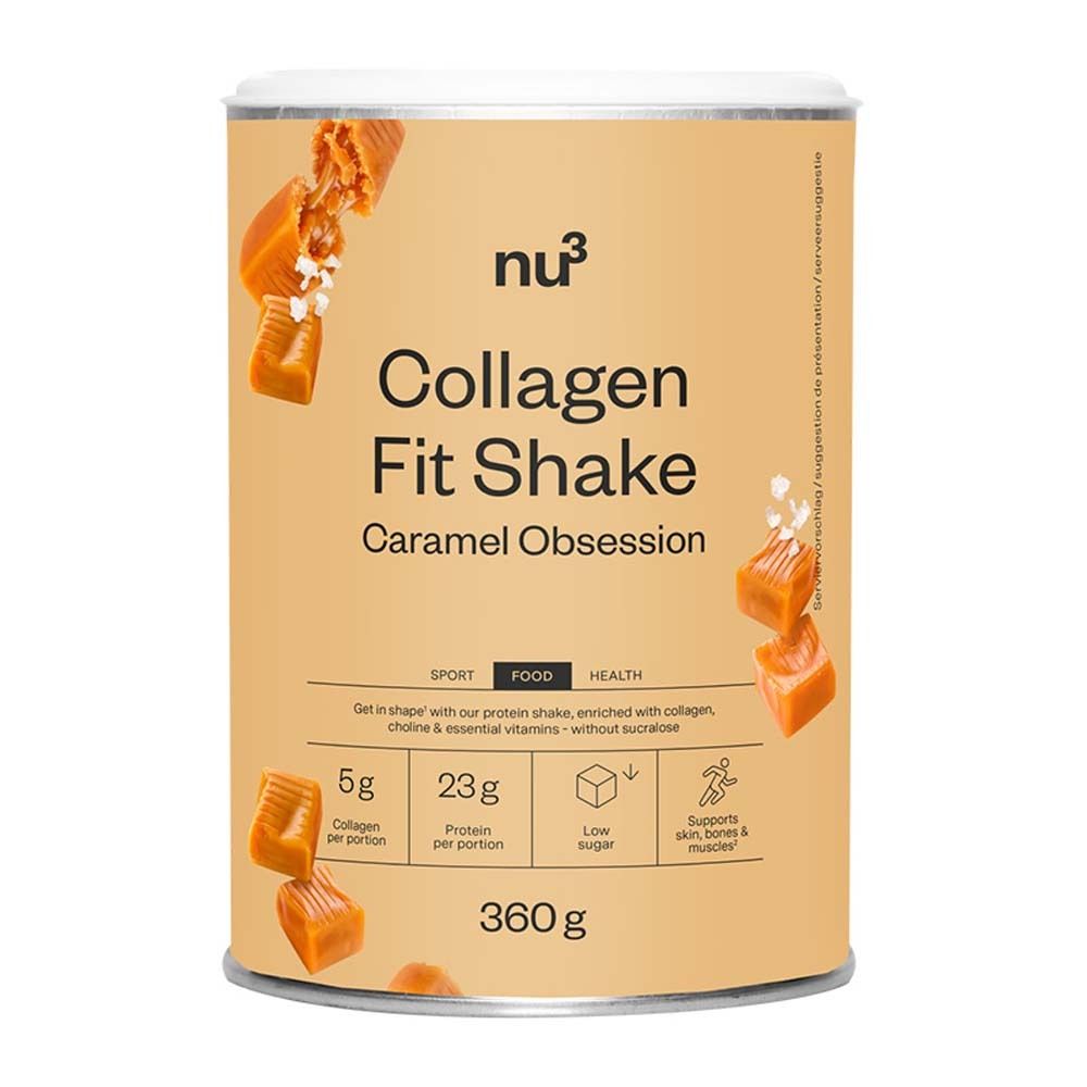 nu3 Collagen Fit Shake Karamell Obsession