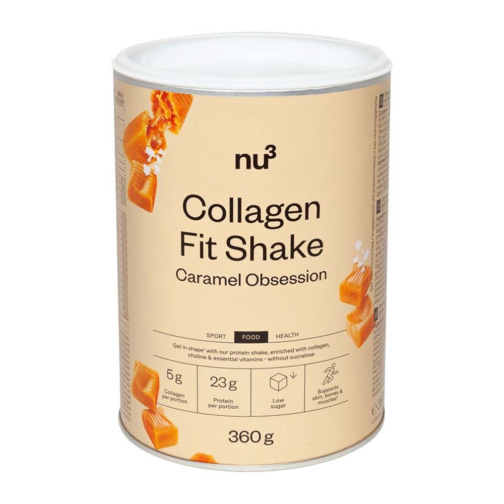 nu3 Collagen Fit Shake Karamell Obsession