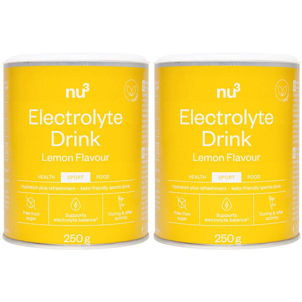 nu3 Elektrolyte Drink Lemon