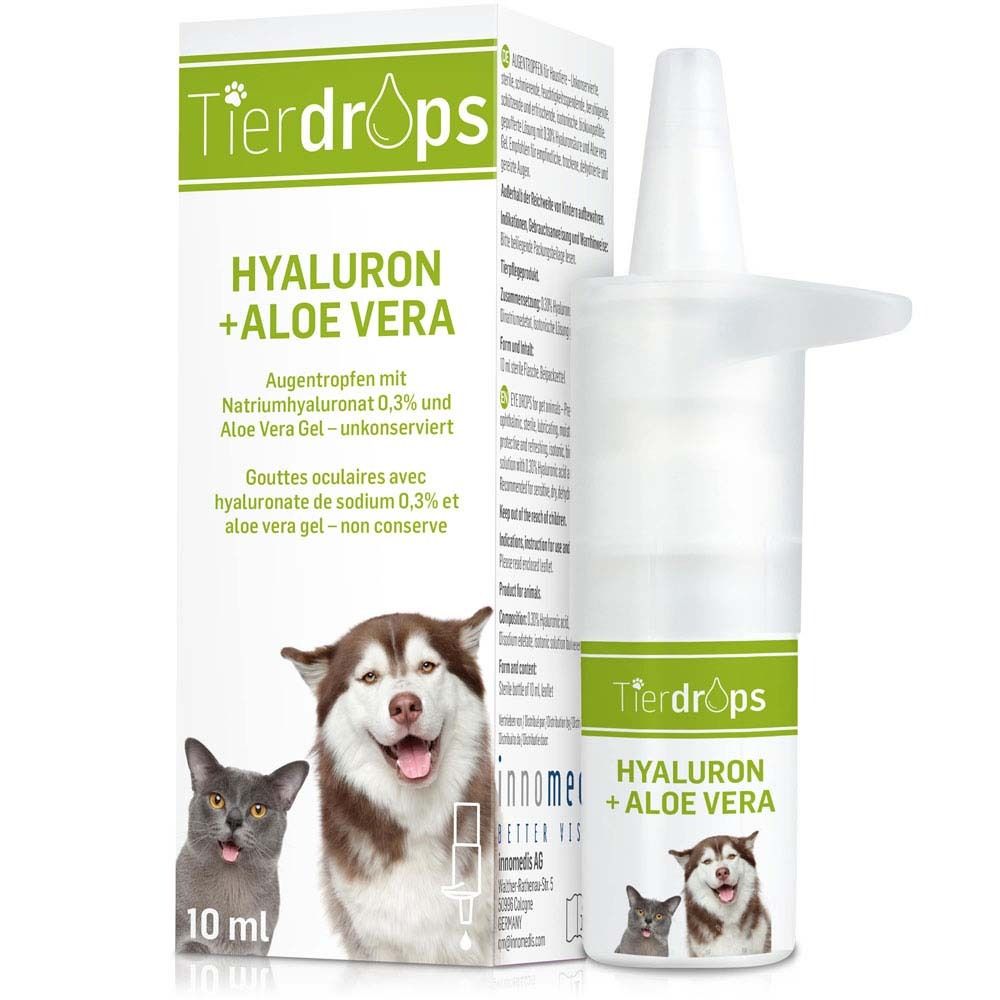 Tierdrops Hyaluron + Aloe Vera