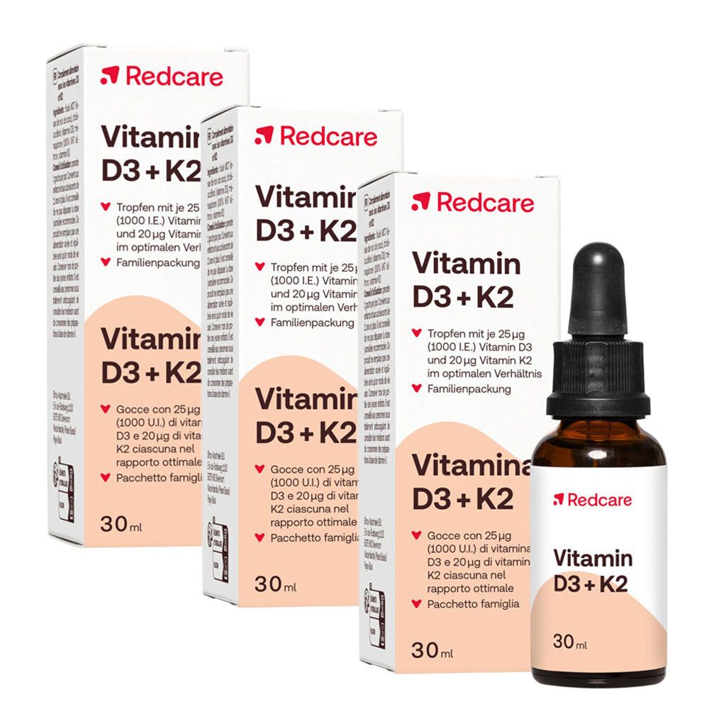 Redcare Vitamin D3 + K2