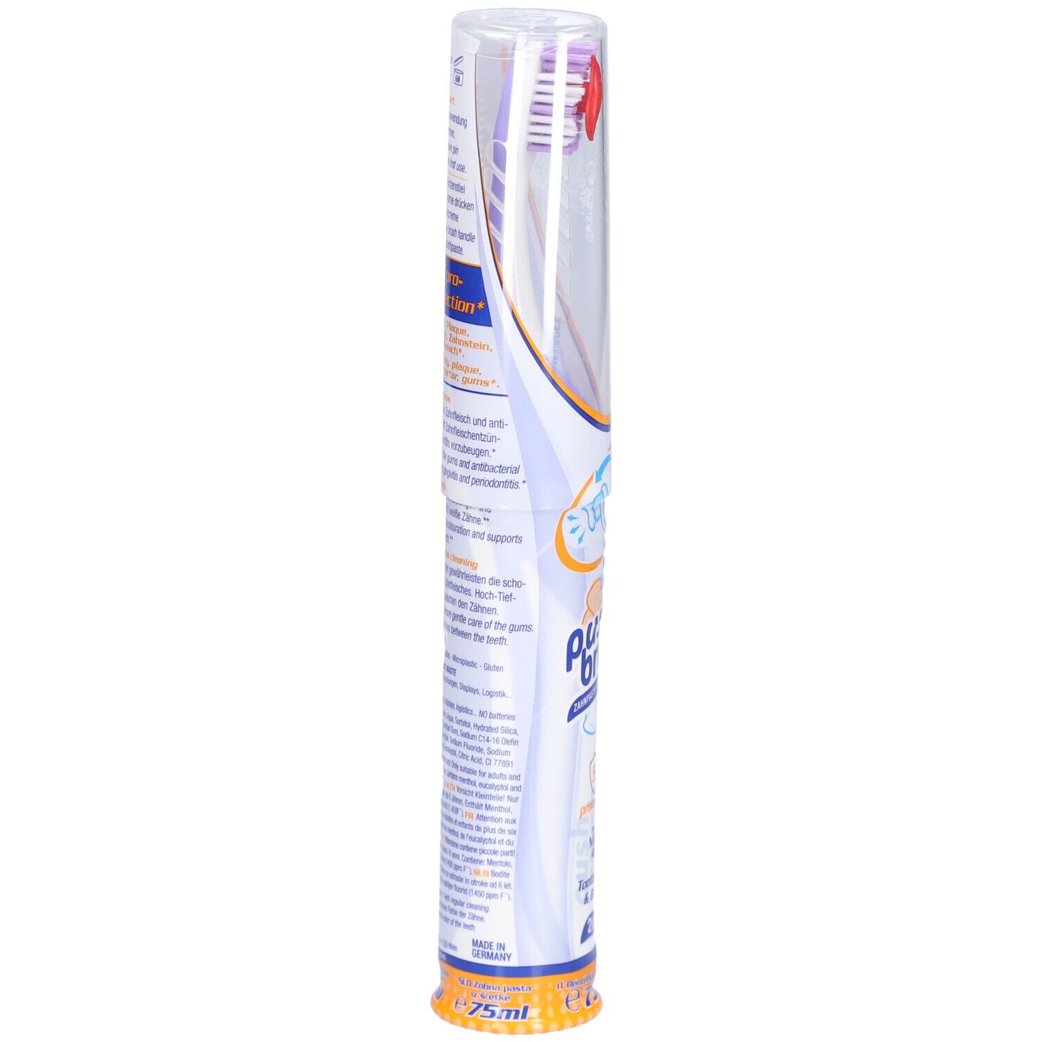 PushBrush 2-in-1 Zahnbürste