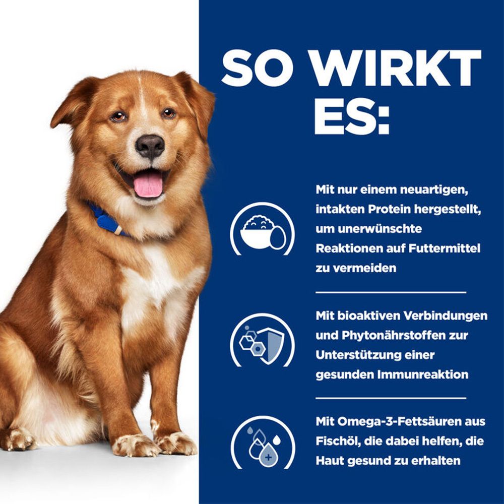Hill's Prescription Diet Derm Complete Hundefutter mit Ei