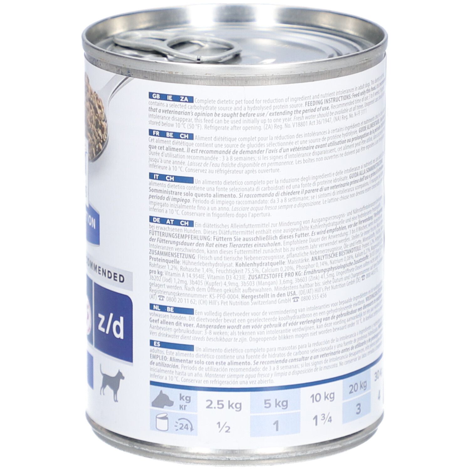 Hill's Prescription Diet z/d Original Hundefutter