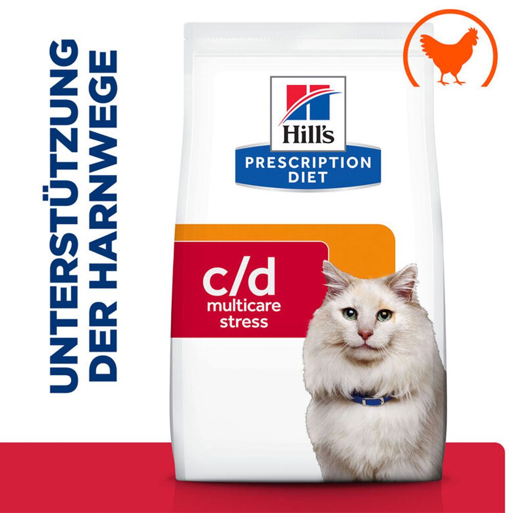 Hill's Prescription Diet c/d Multicare Stress Katzenfutter mit Huhn