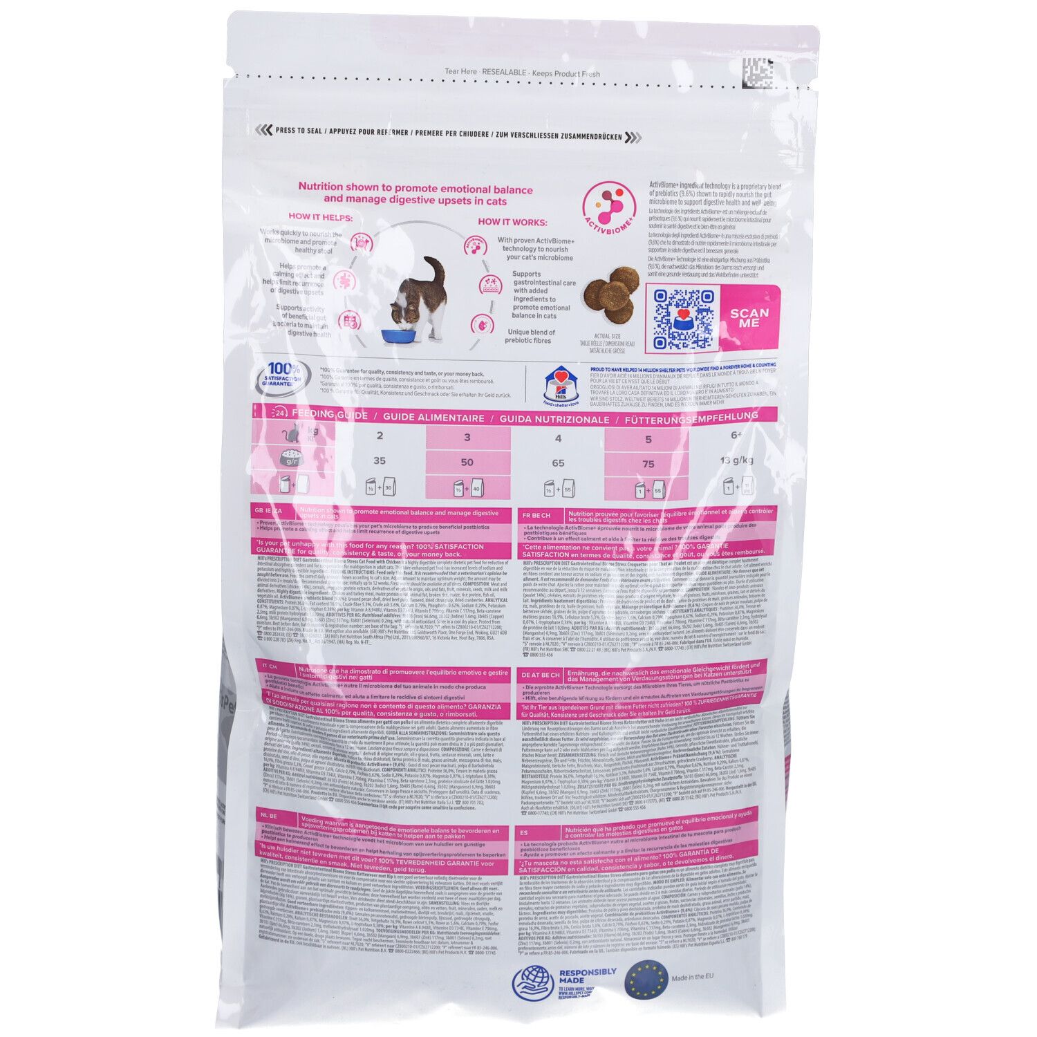 Hill's PRESCRIPTION DIET Gastrointestinal Biome Stress Huhn für Katzen