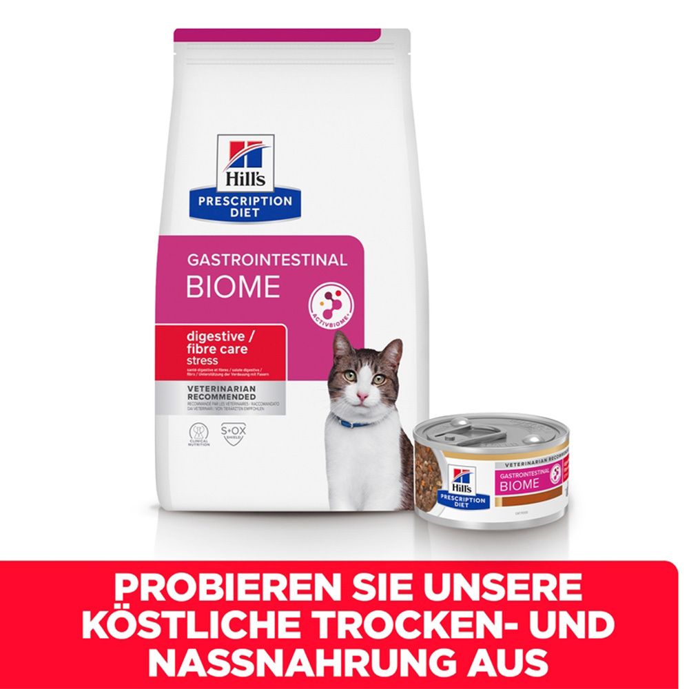 Hill's Prescription Diet Gastrointestinal Biome Stress Ragout für Katzen