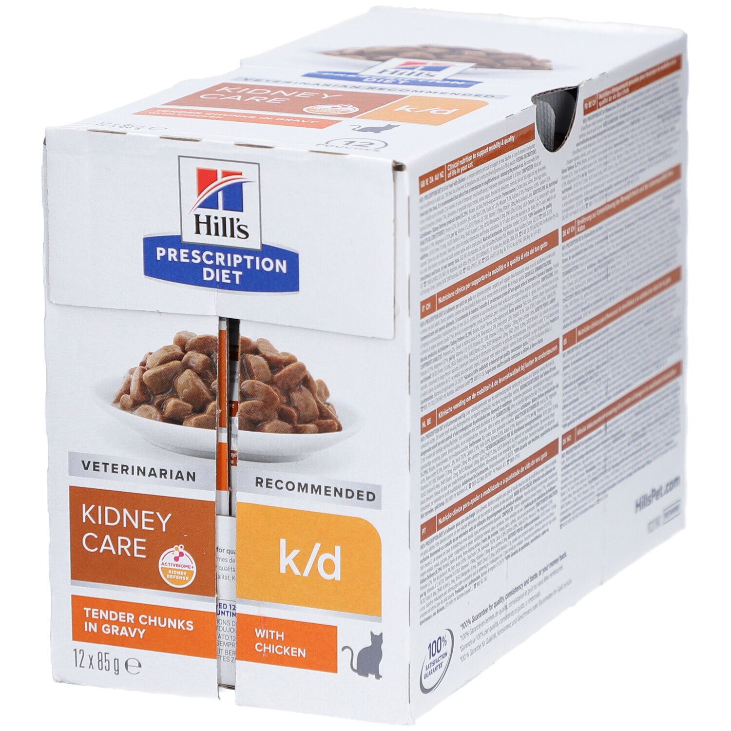 Hill's PRESCRIPTION DIET k/d Nassfutter für Katzen mit Huhn