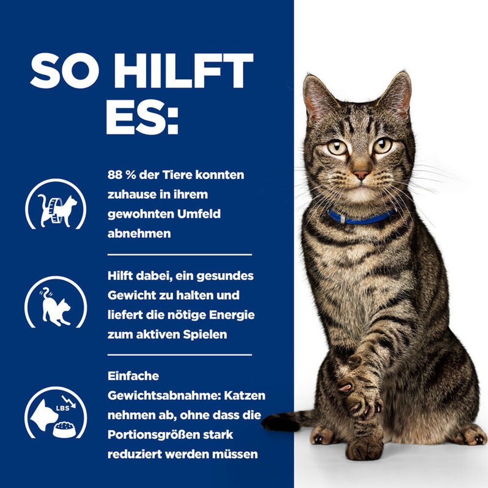 Hill's PRESCRIPTION DIET Metabolic Nassfutter für Katzen mit Huhn