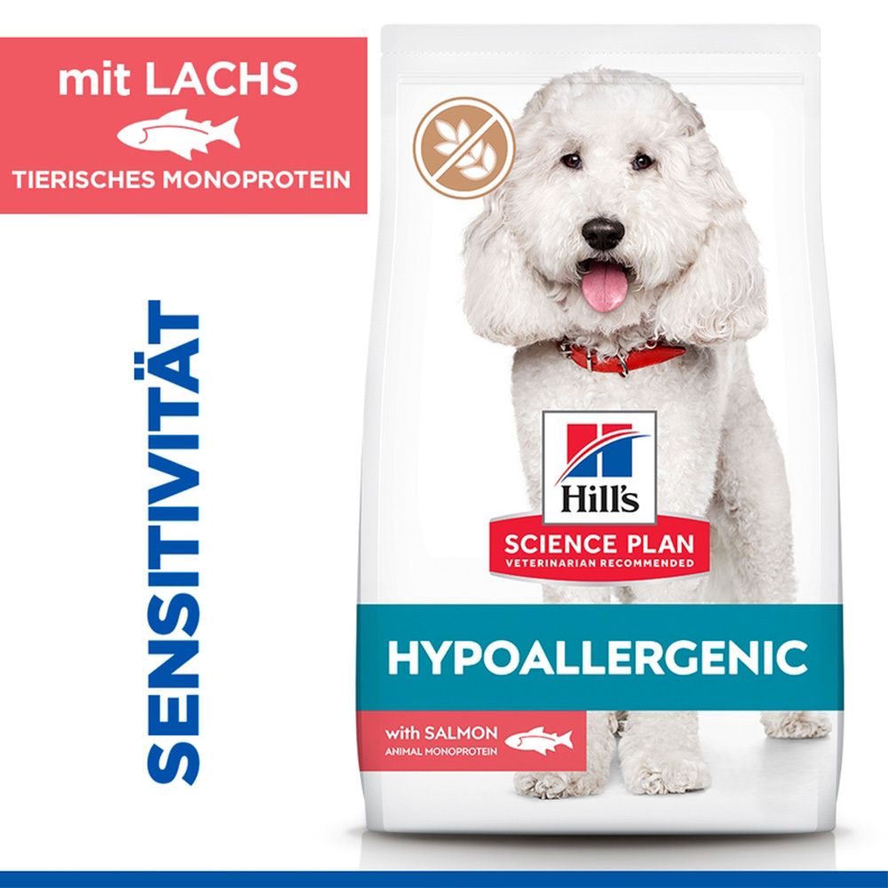 Hill's Science Plan Hypoallergenic Medium Adult Hundefutter mit Lachs