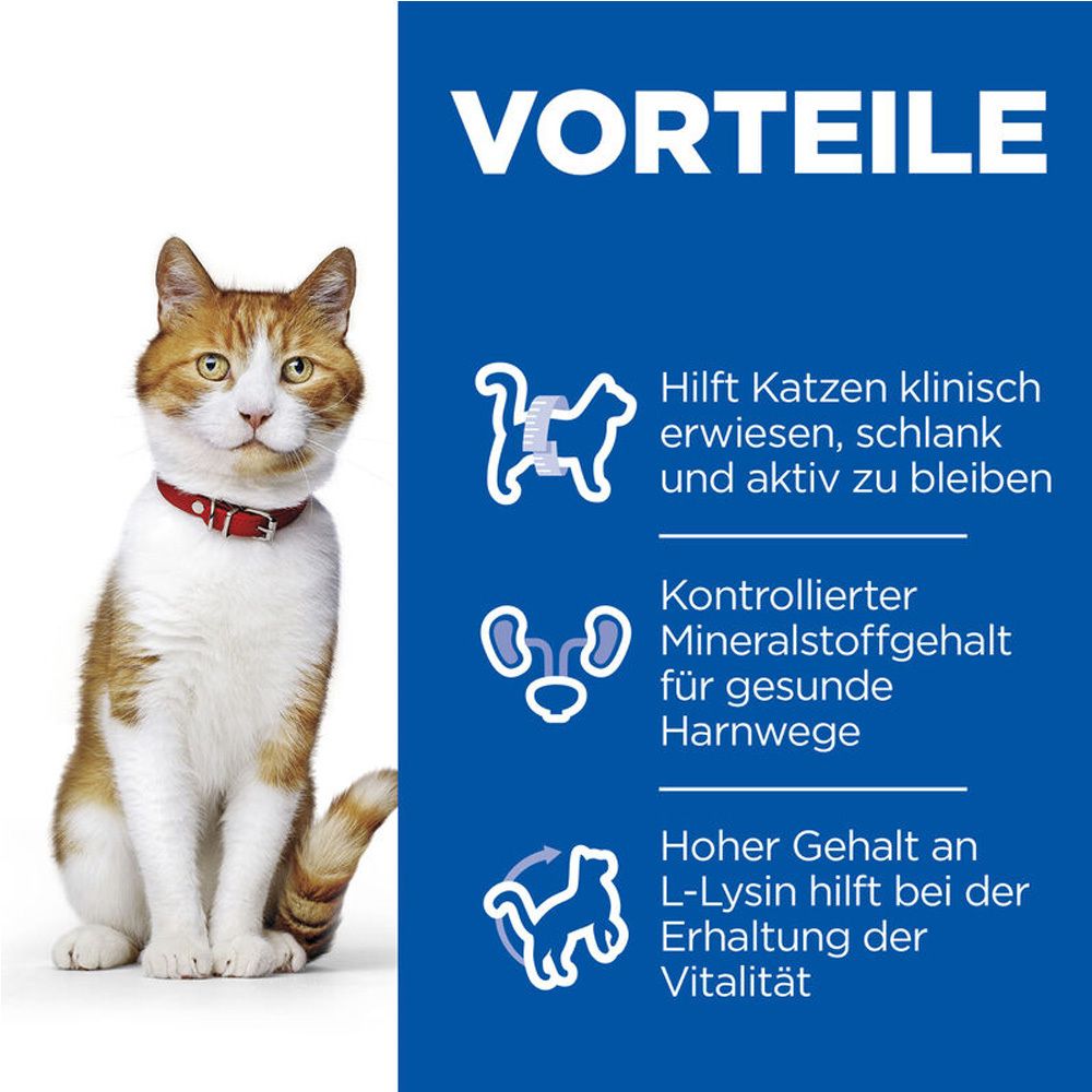 Hill's Science Plan Sterilised Cat Adult Katzenfutter mit Huhn