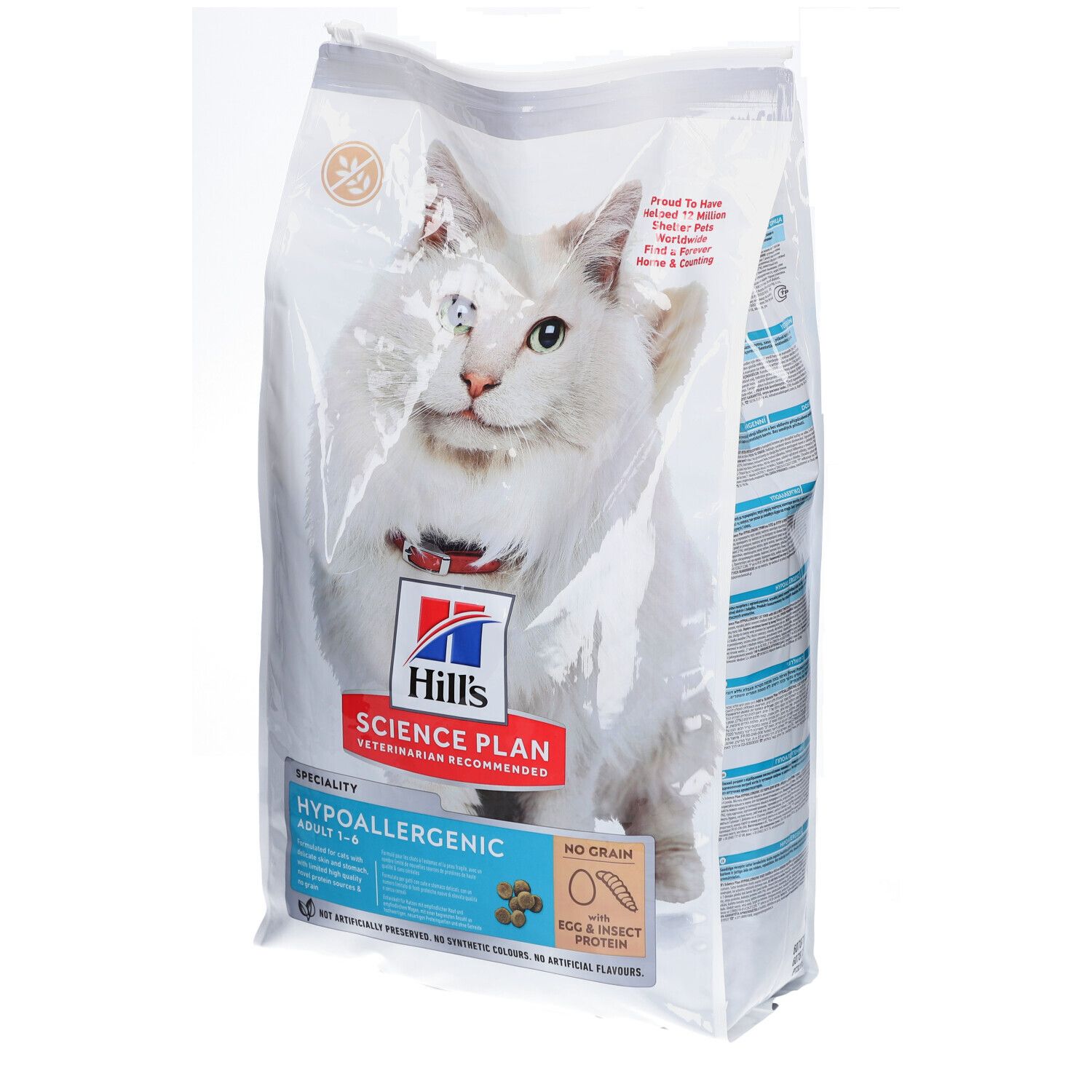 Hill's Science Plan Hypoallergenic Katzenfutter mit Ei und Insektenprotein