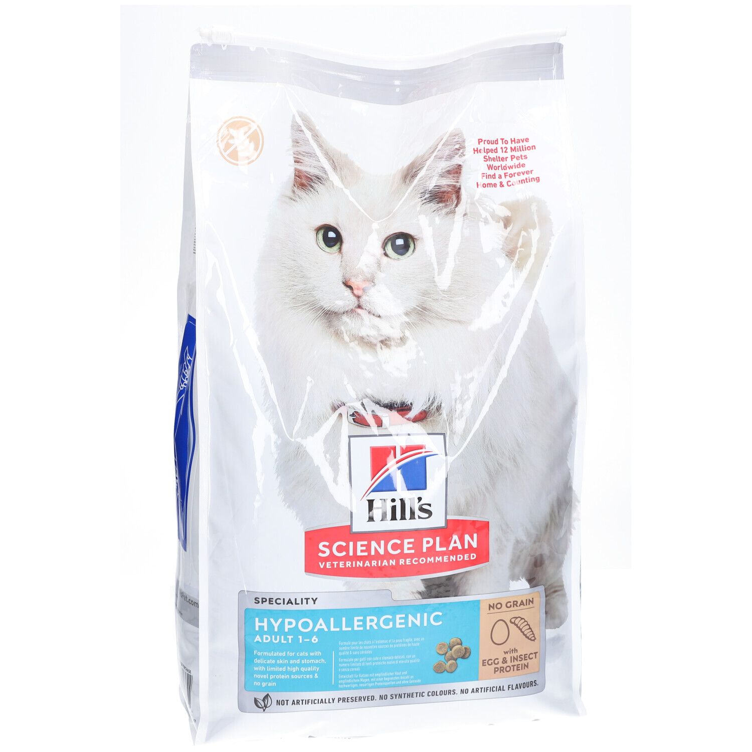 Hill's Science Plan Hypoallergenic Katzenfutter mit Ei und Insektenprotein