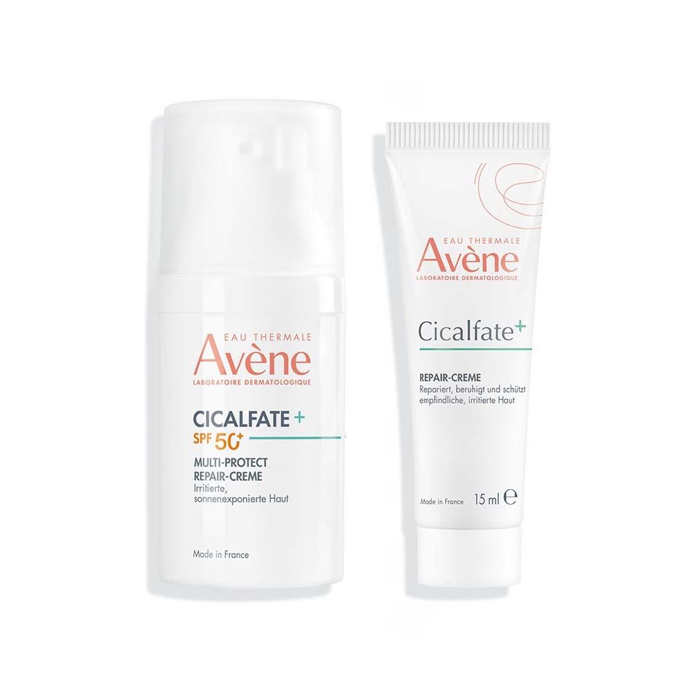 Avène Cicalfate + Multi-Protect Repair-Creme SPF 50+ - bei geschädigter Haut + CICALFATE+ Repair-Creme