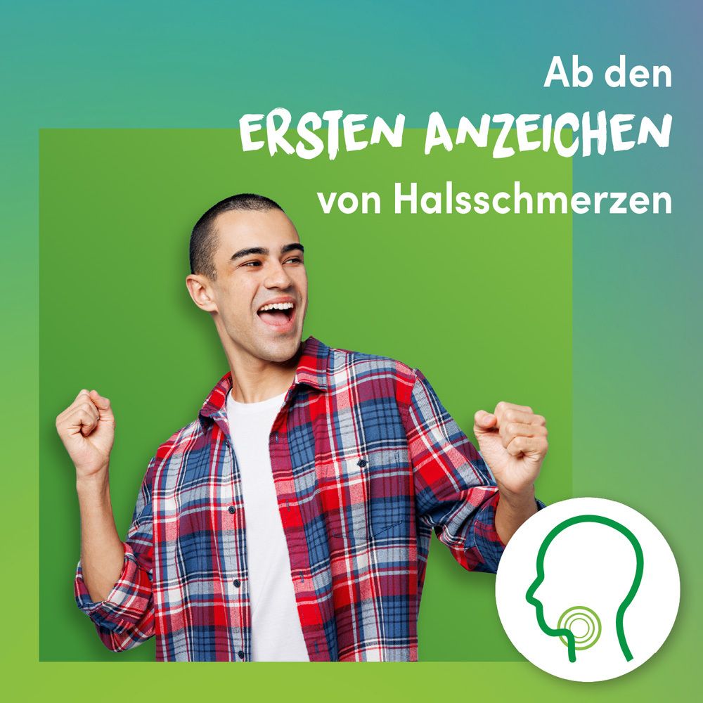 Lemocin® gegen Halsschmerzen Limettengeschmack ab 5 Jahren