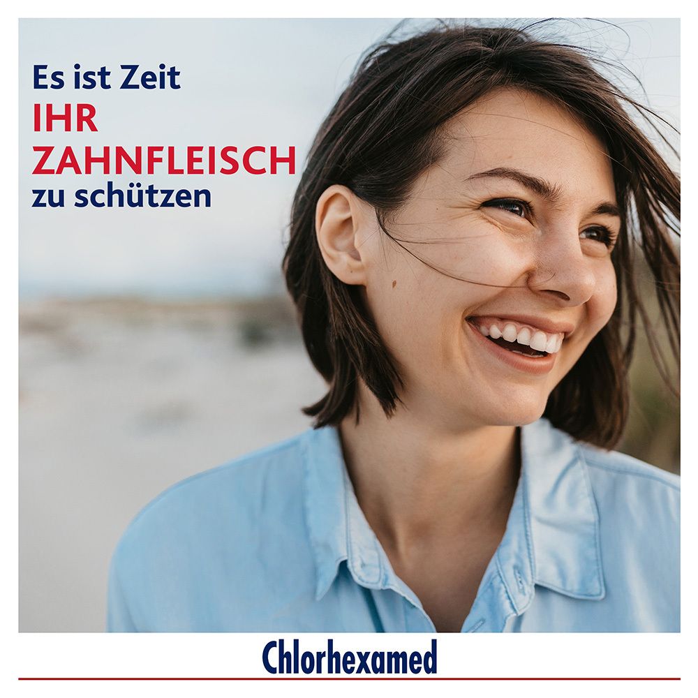Chlorhexamed Tägliche Mundspülung mit Chlorhexidin (0,06 %) - Jetzt 10% mit dem Code "chlorhexamed10" sparen*