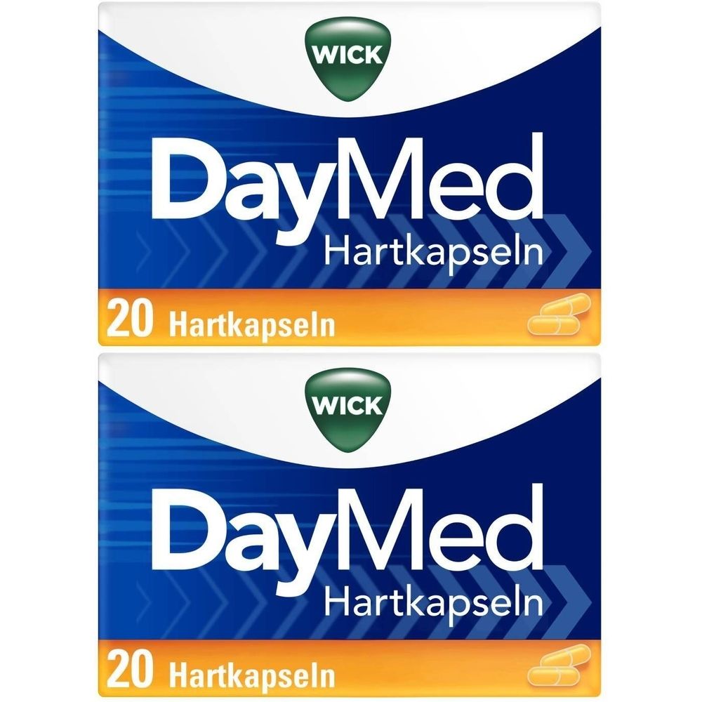 WICK DayMed Hartkapseln für den Tag bei Erkältungssymptomen