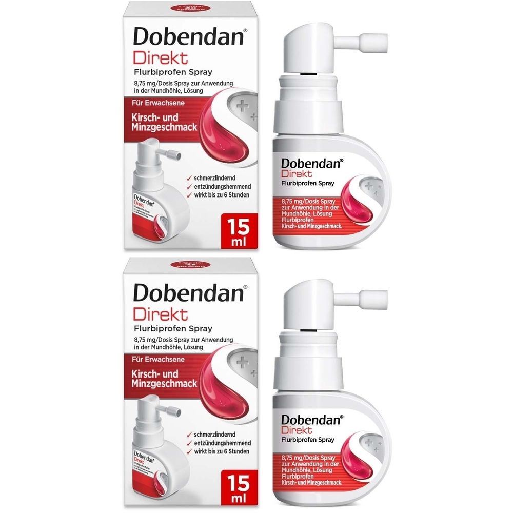 Dobendan® Direkt Spray - Bei starken Halsschmerzen und Schluckbeschwerden