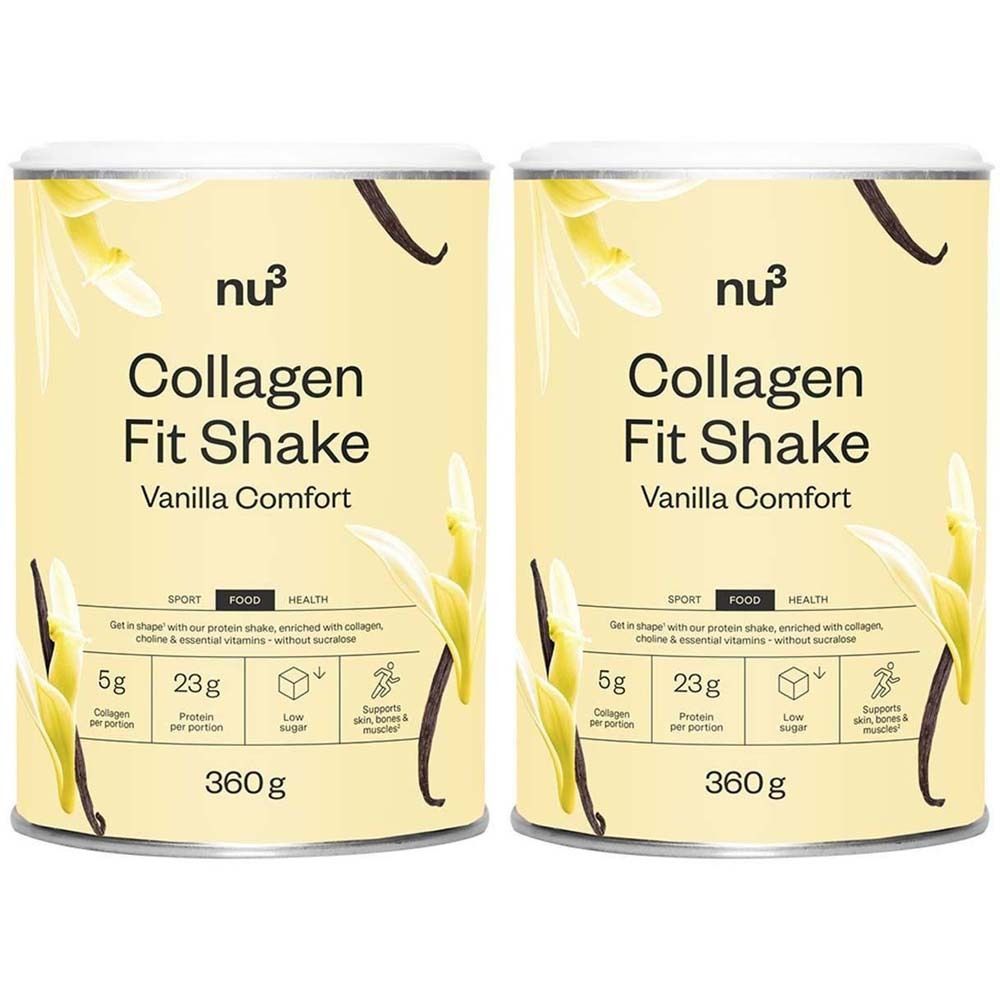 nu3 Kollagen Fit Shake Vanille Komfort