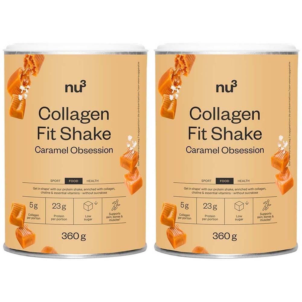 nu3 Collagen Fit Shake Karamell Obsession