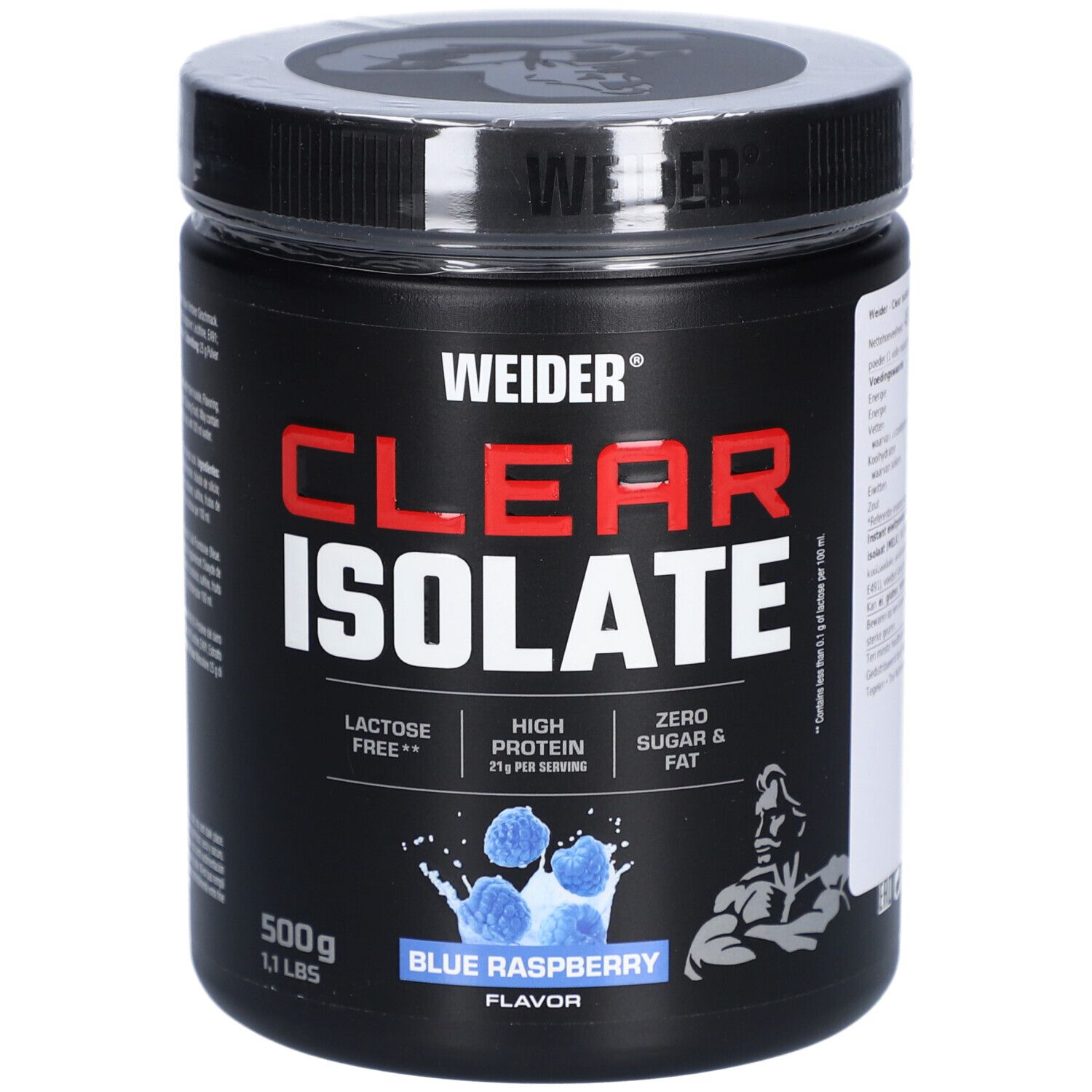Weider Clear Isolate Blaue Himbeere – Eiweißpulver