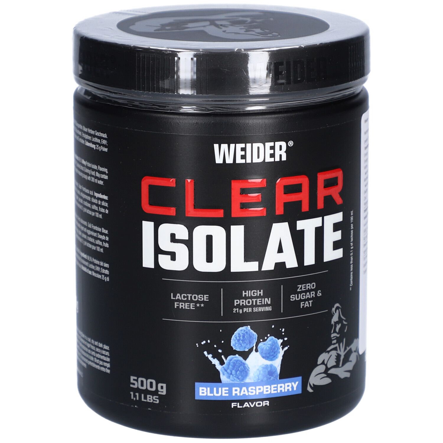 Weider Clear Isolate Blaue Himbeere – Eiweißpulver