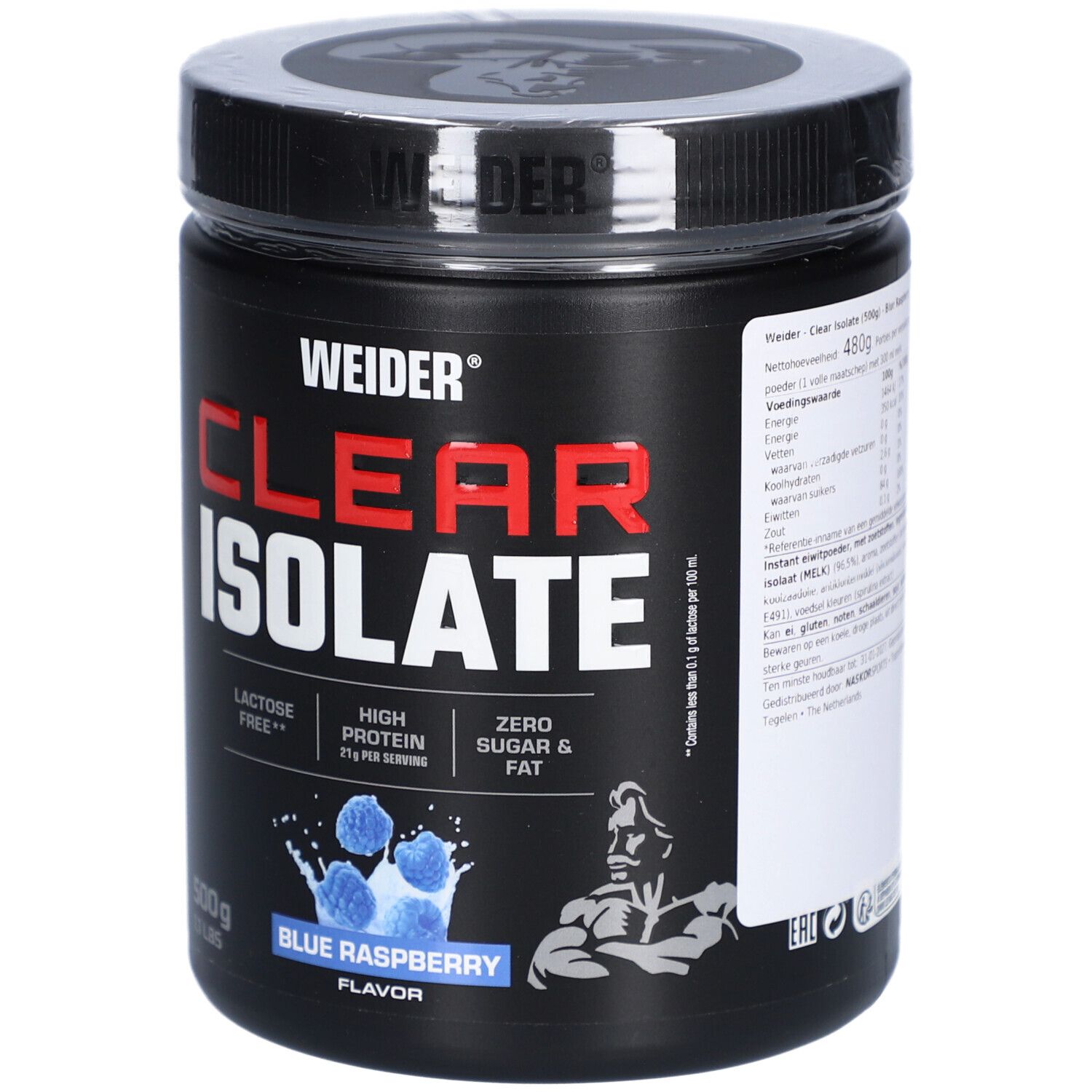 Weider Clear Isolate Blaue Himbeere – Eiweißpulver