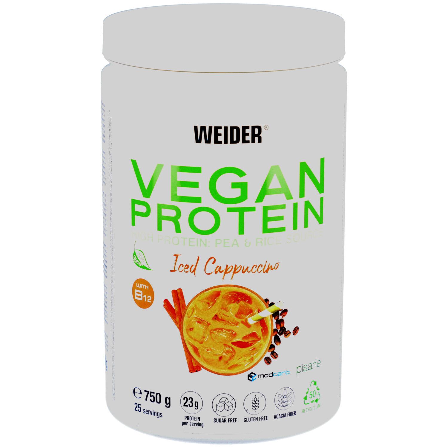 Vegan Protein (750g) Iced Cappuccino 750 g PUE new