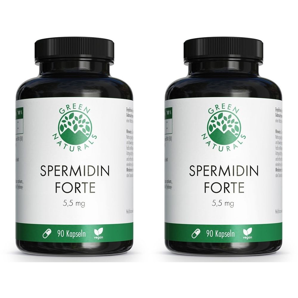 GREEN NATURALS Spermidin Forte 5,5 mg vegan