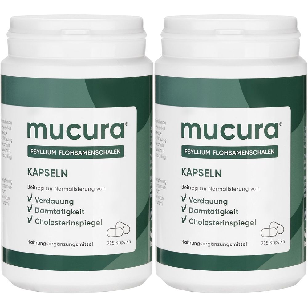 mucura® Flohsamenschalen Kapseln