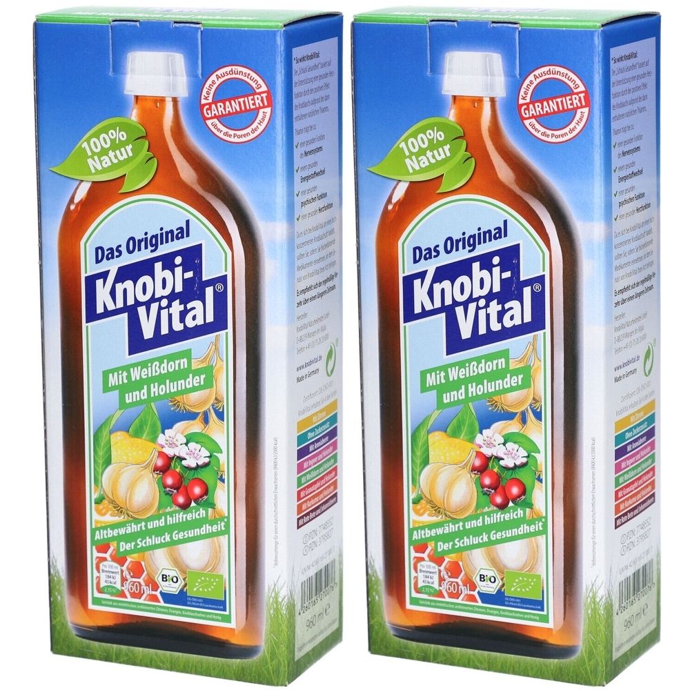 KnobiVital mit Weißdorn und Holunder