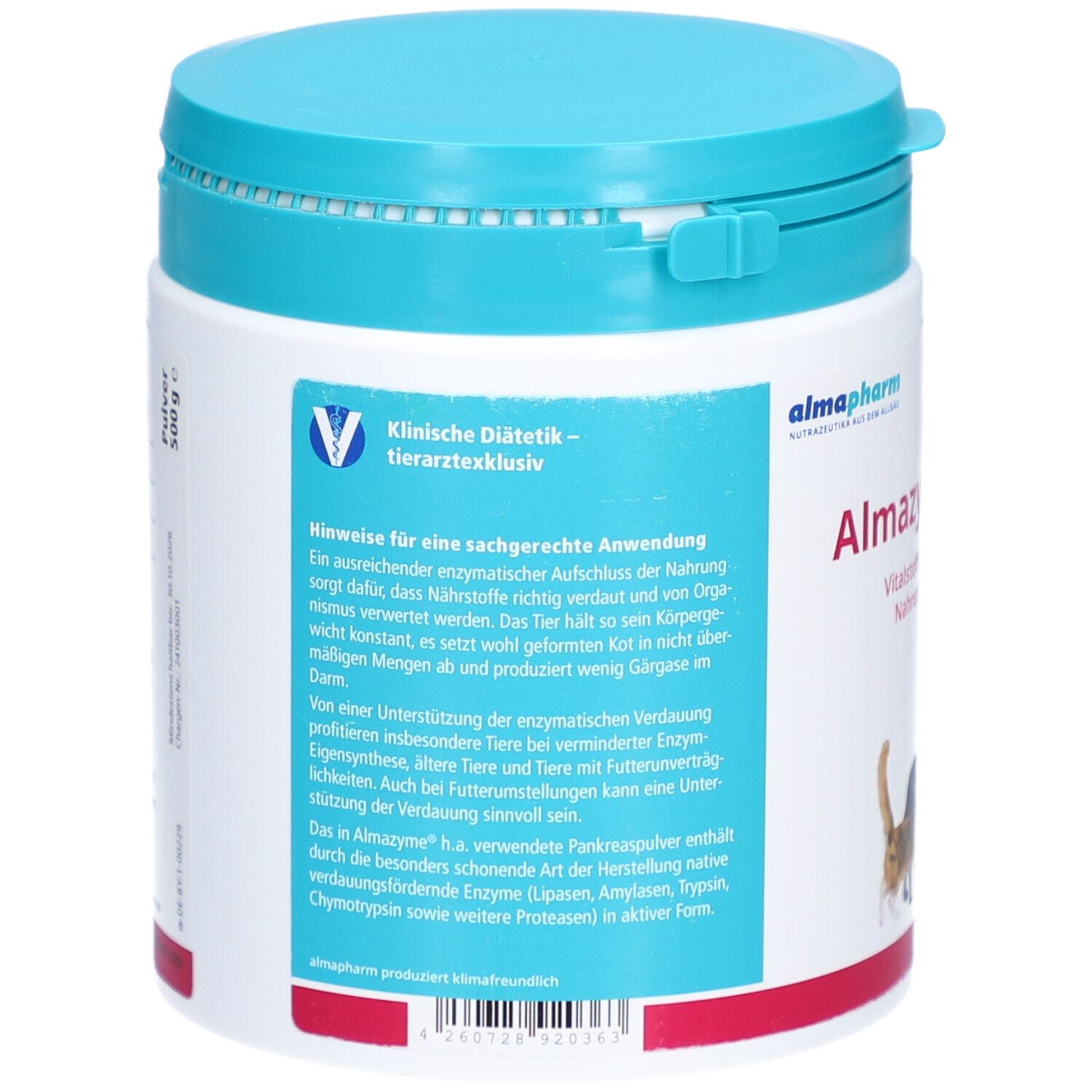 almapharm GmbH - Almazyme h.a. für Hunde und Katzen 500g