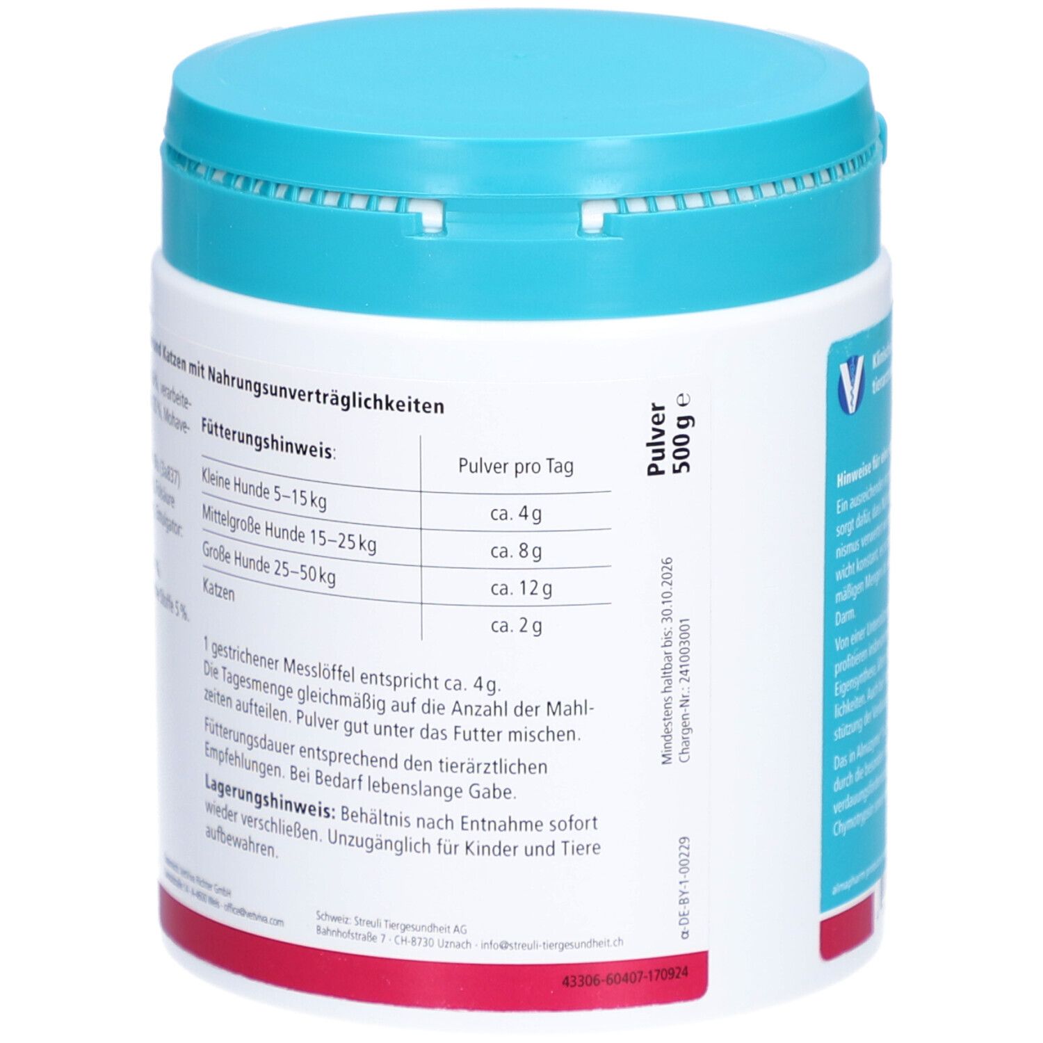 almapharm GmbH - Almazyme h.a. für Hunde und Katzen 500g