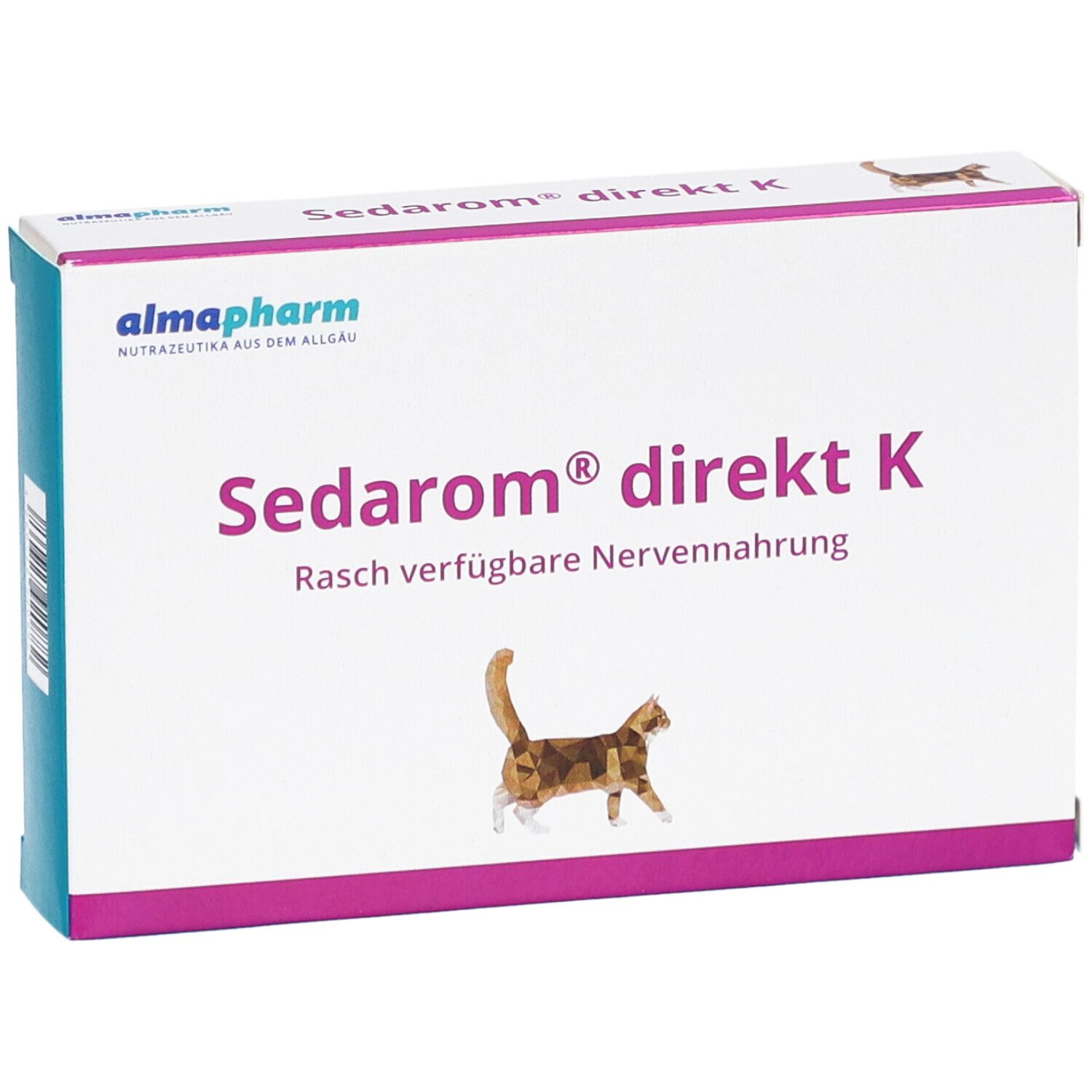 almapharm GmbH - Sedarom direkt K Nervennahrung für die Katze