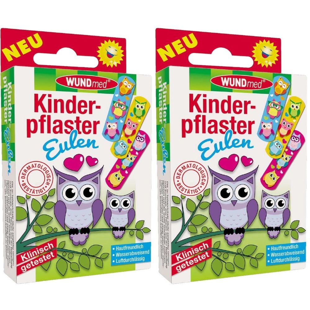 WUNDmed® Kinderpflaster Eulen