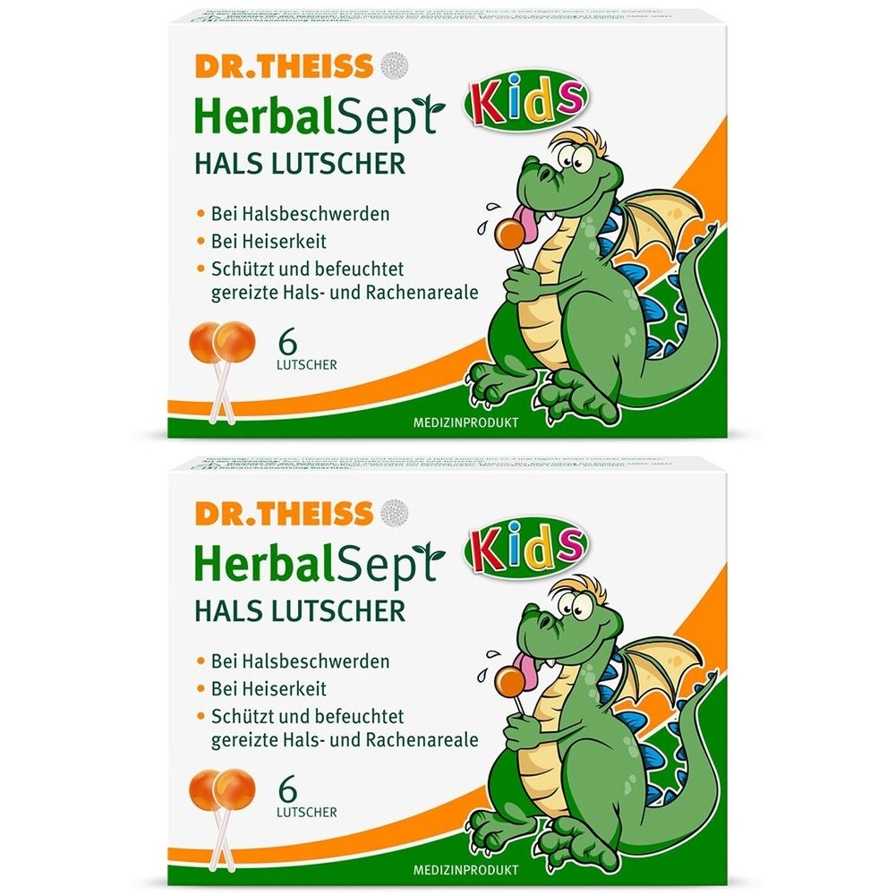 Dr. Theiss HerbalSept Hals Lutscher Kids