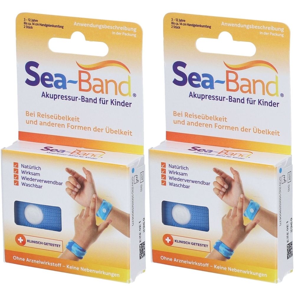 Sea-Band® Akupressurbänder für Kinder